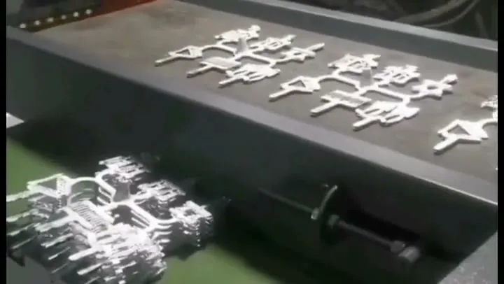 Workshop footage poster for Hongfeng zinc alloy hardware production